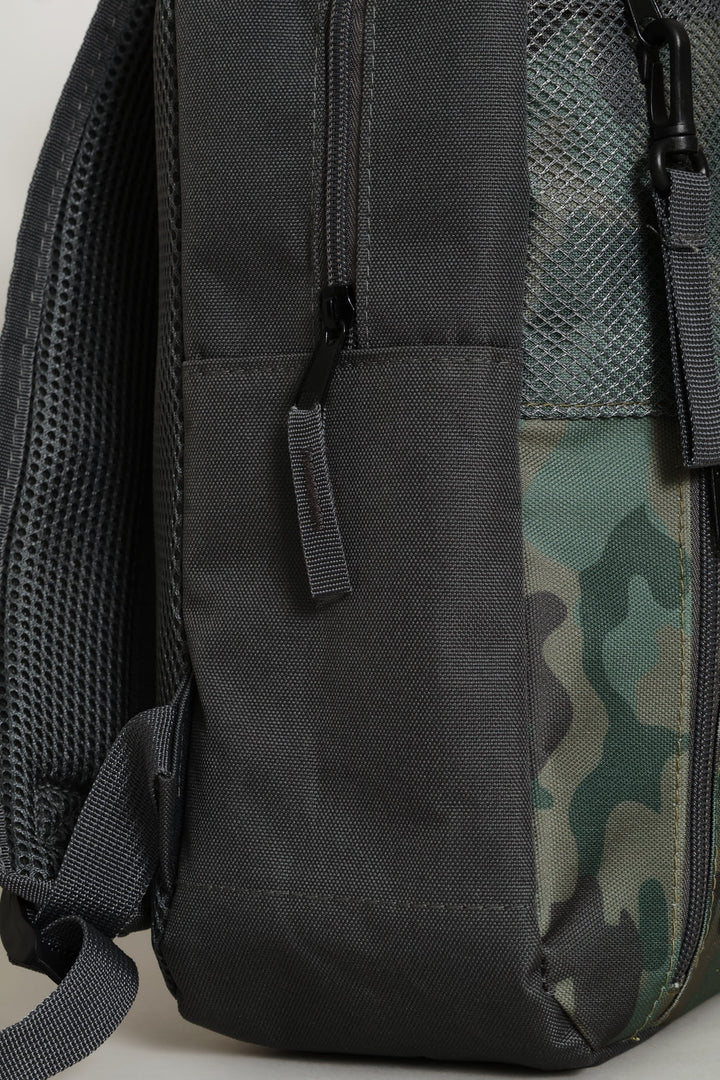 Boys Camo Backpack