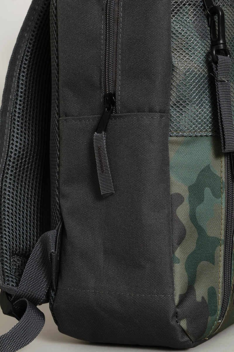Boys Camo Backpack