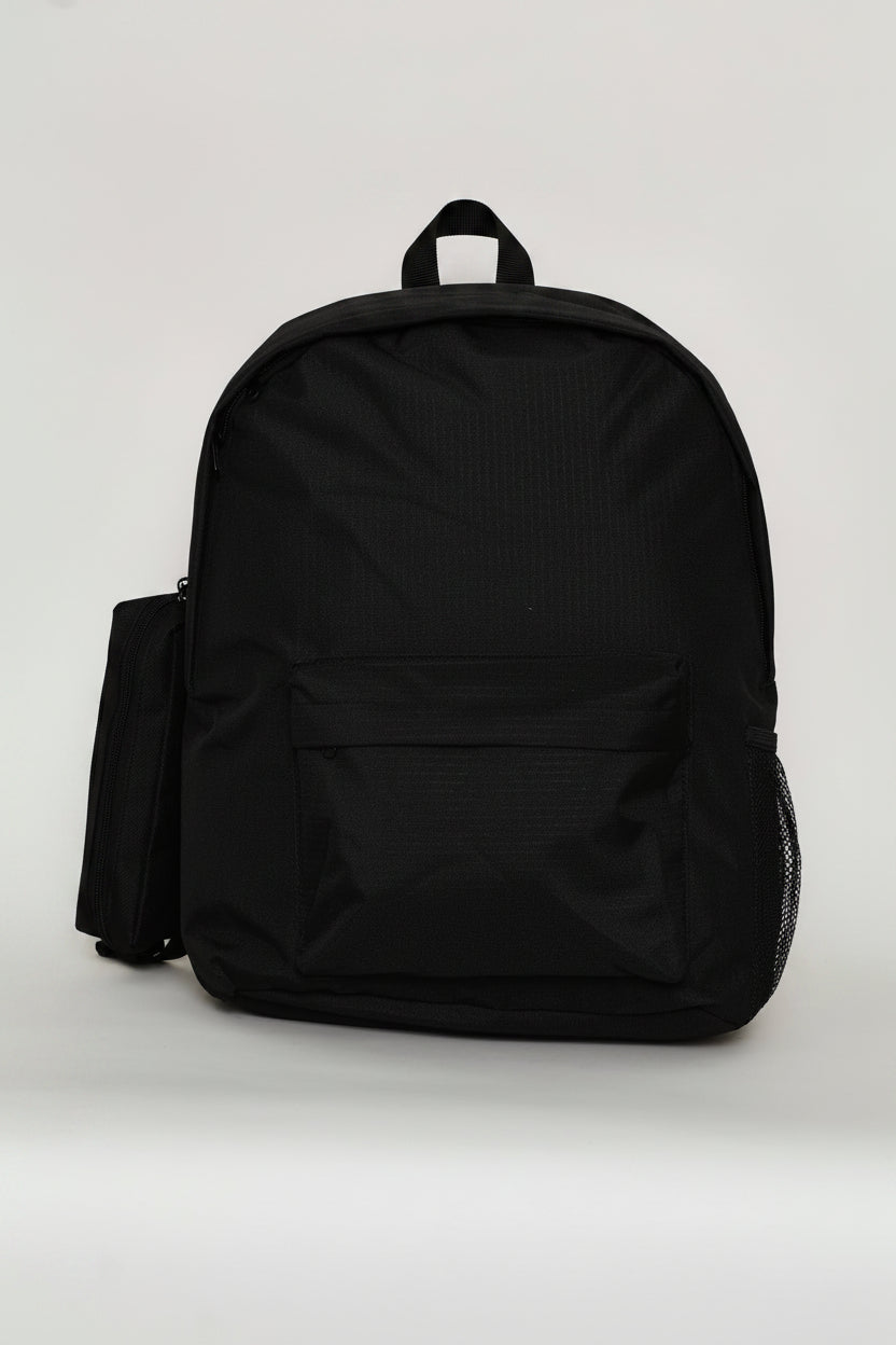 Pencil Case Backpack - Black