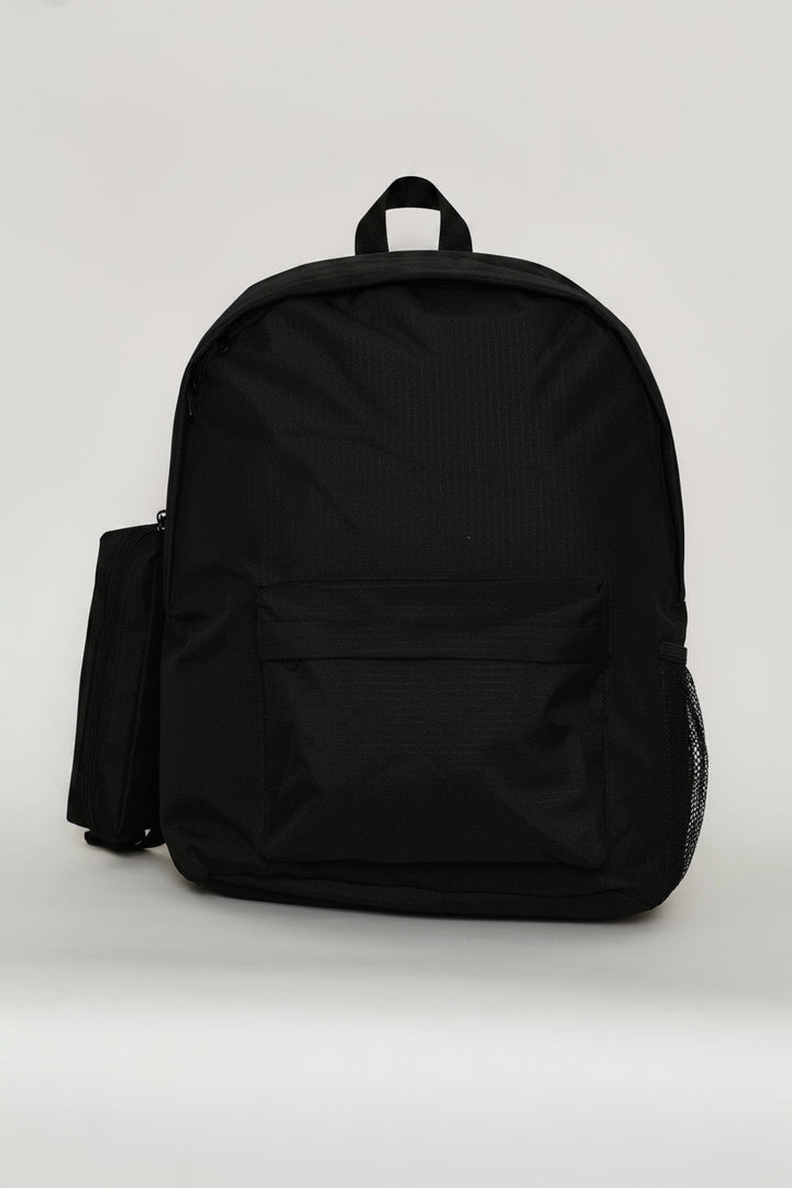 Pencil Case Backpack - Black