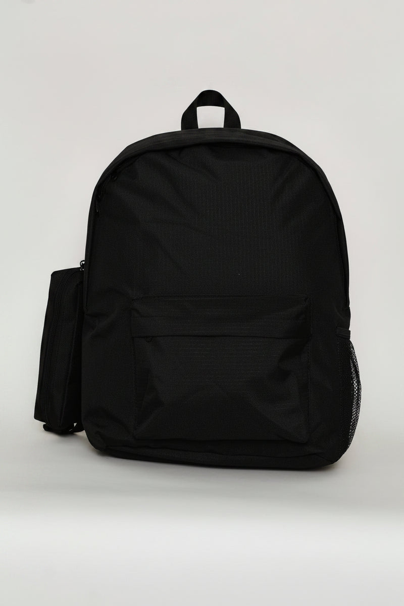 Pencil Case Backpack - Black