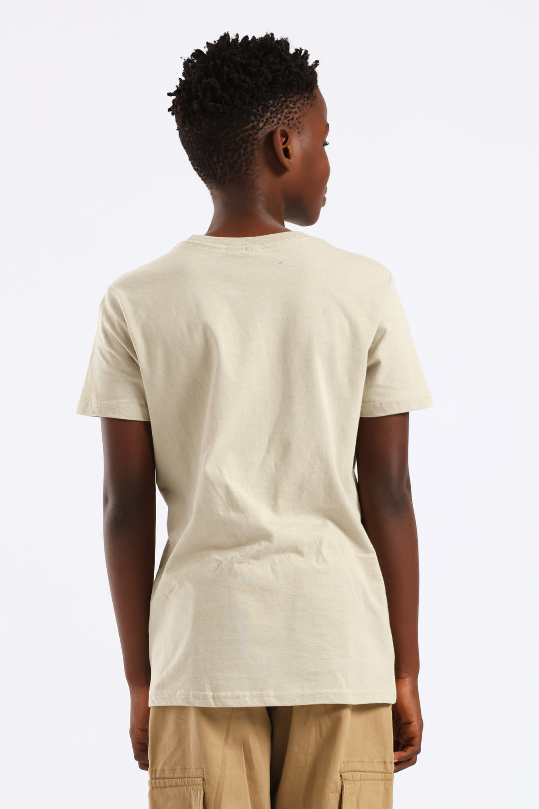 Boys Nyc Cityscape Print Tee - Olive