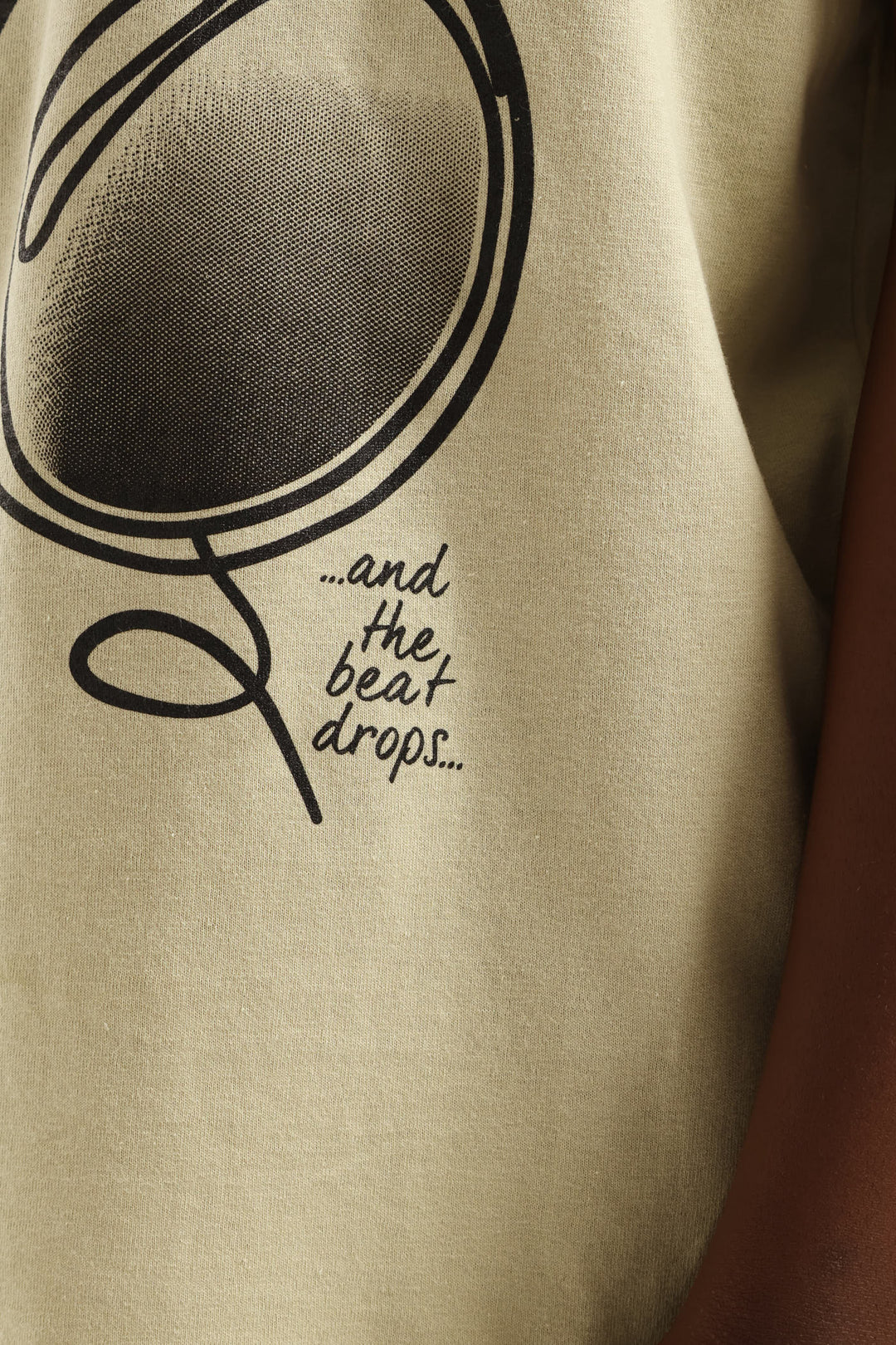 Boys Headphones Print Tee - Green