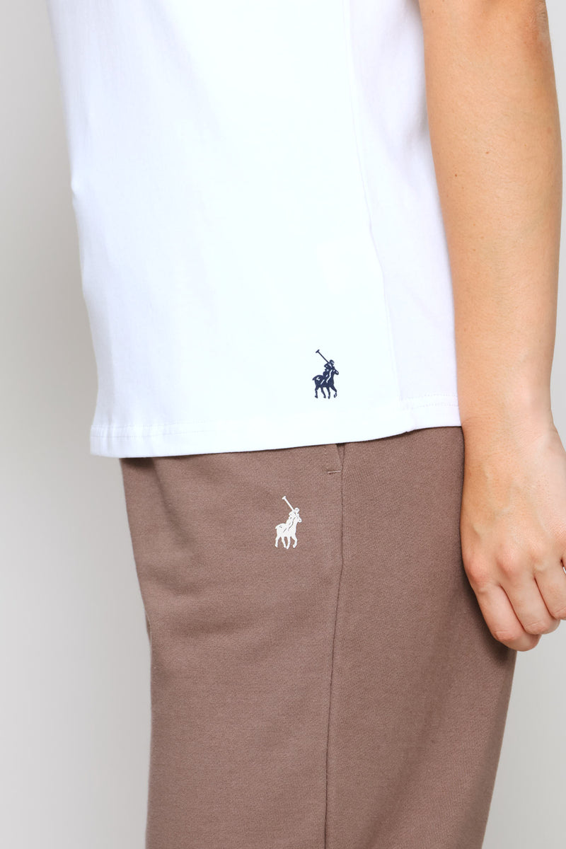 Abigail Print T-Shirt - White