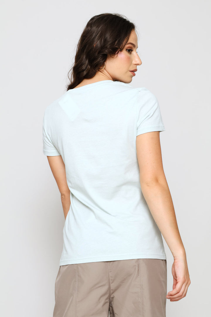 Essential Small No. 1 Logo Tee - Mint