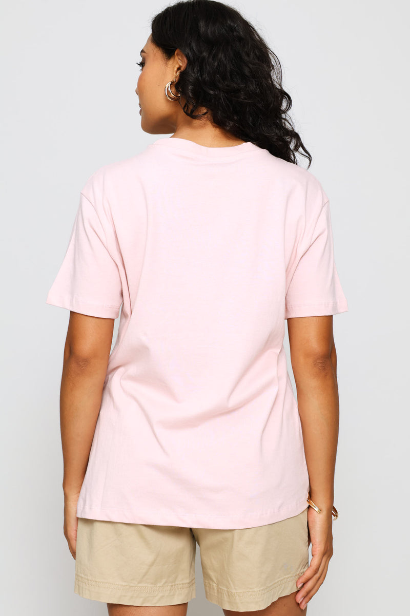 Panther & Lady Tee - Light Pink