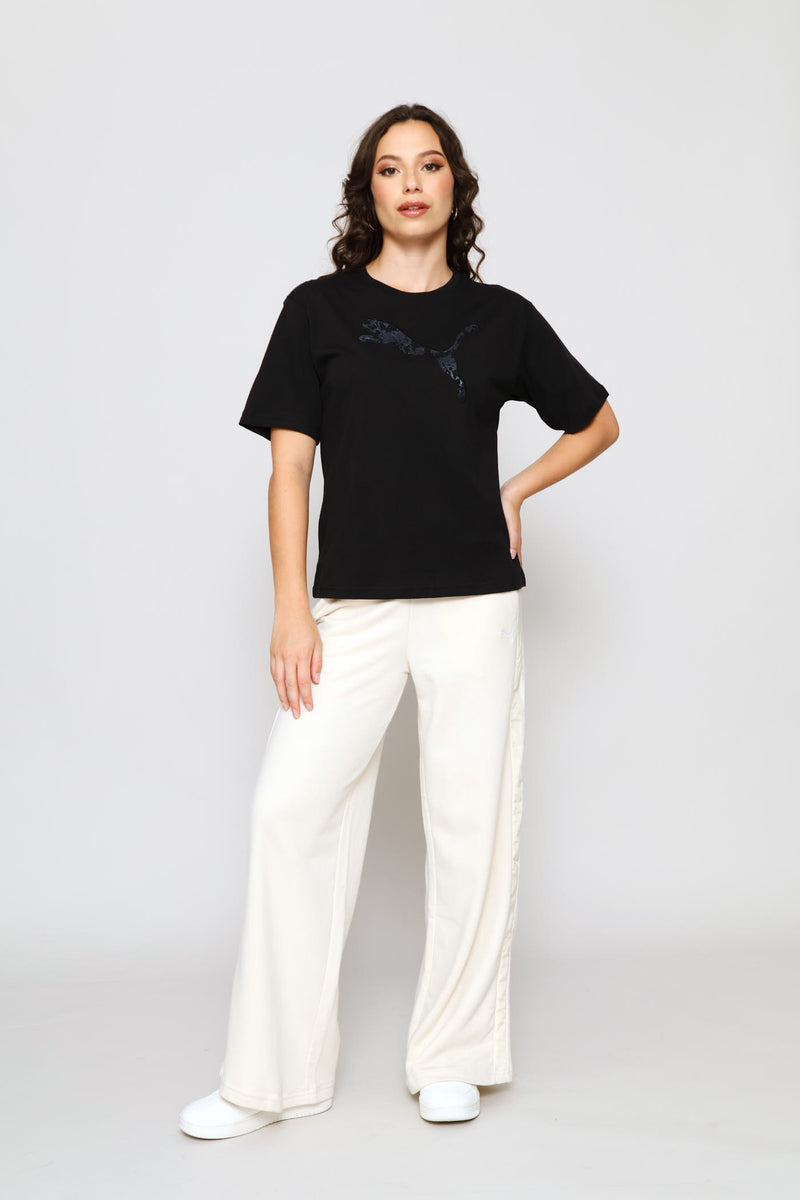 Elevated Darling Graphic Tee - Black