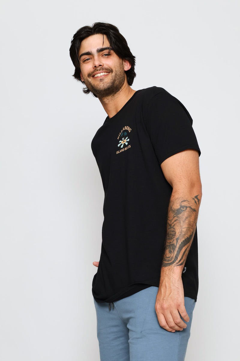 Island Beats Tee - Black
