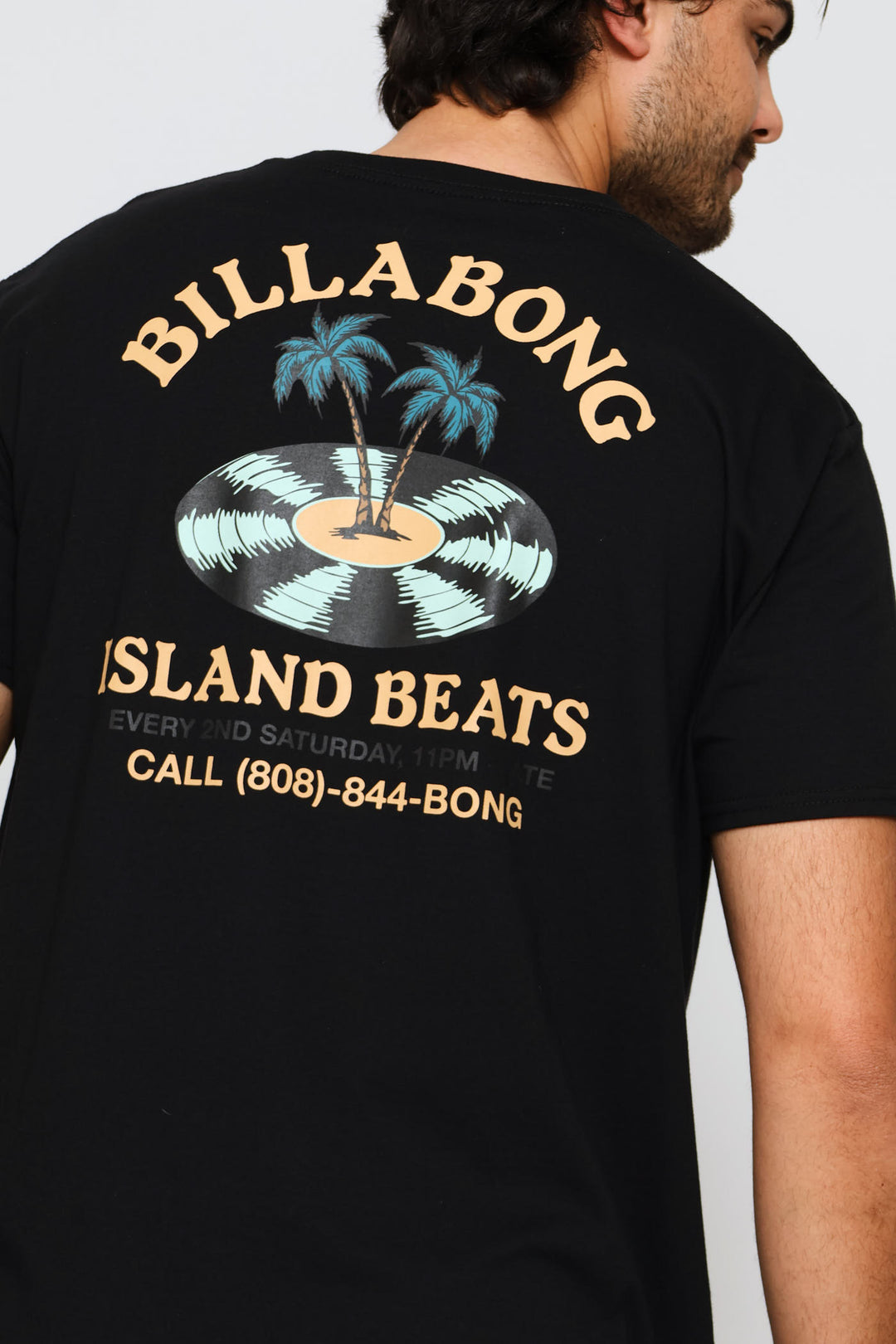 Island Beats Tee - Black