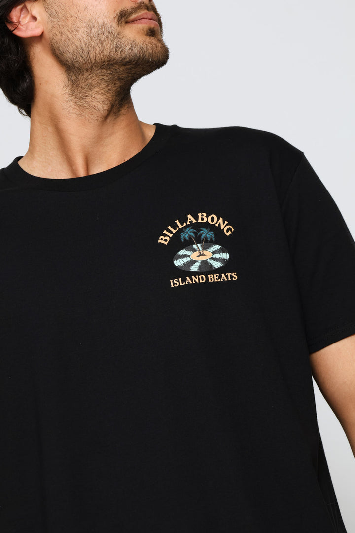 Island Beats Tee - Black