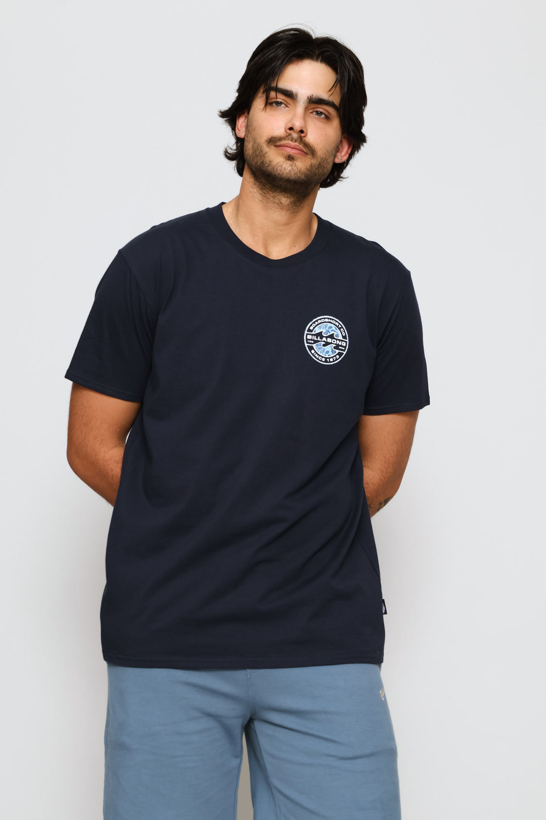 Hollow Fill Tee - Navy
