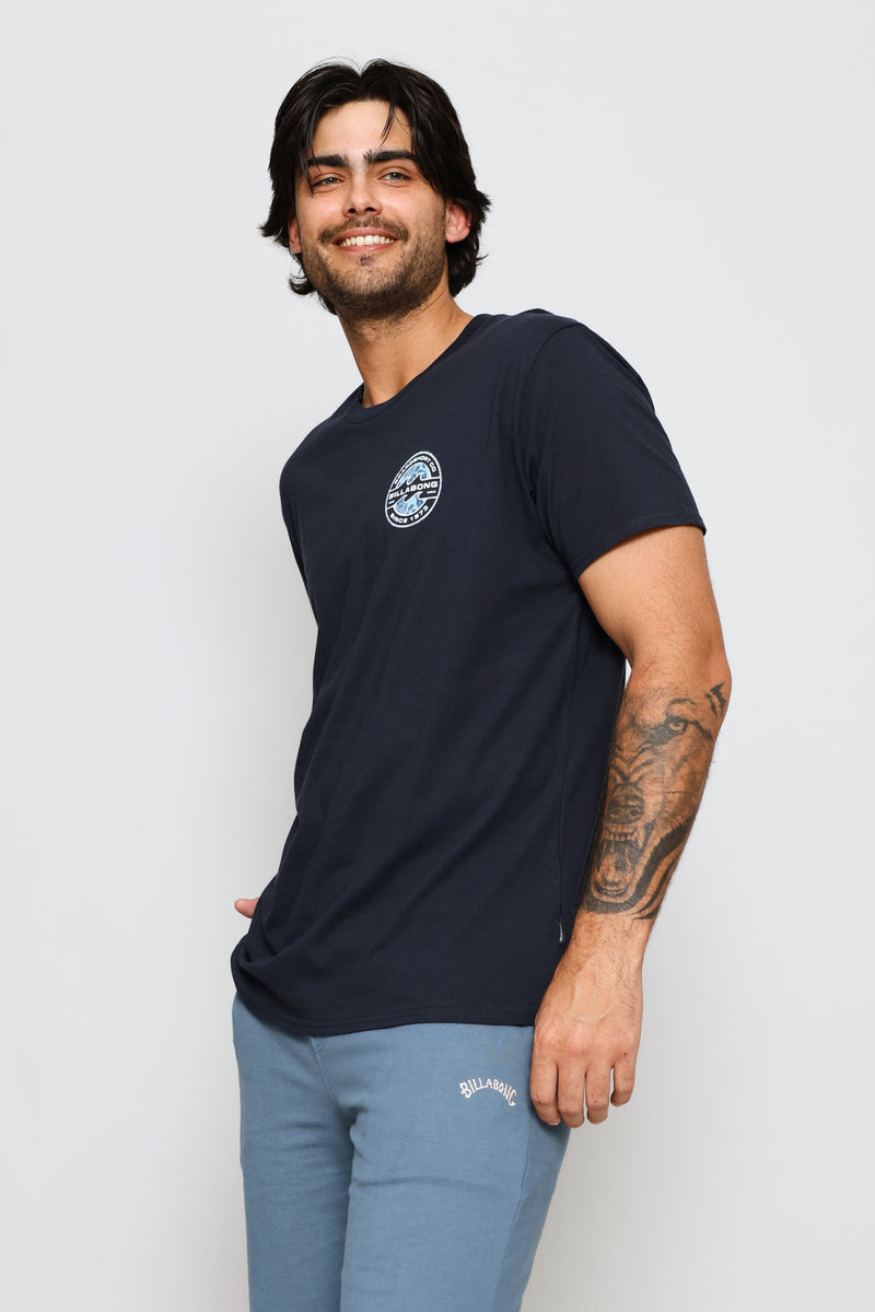 Hollow Fill Tee - Navy