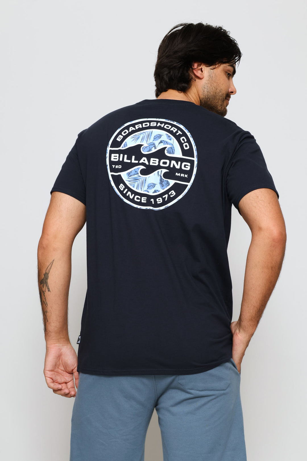 Hollow Fill Tee - Navy