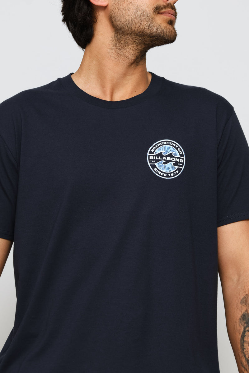 Hollow Fill Tee - Navy