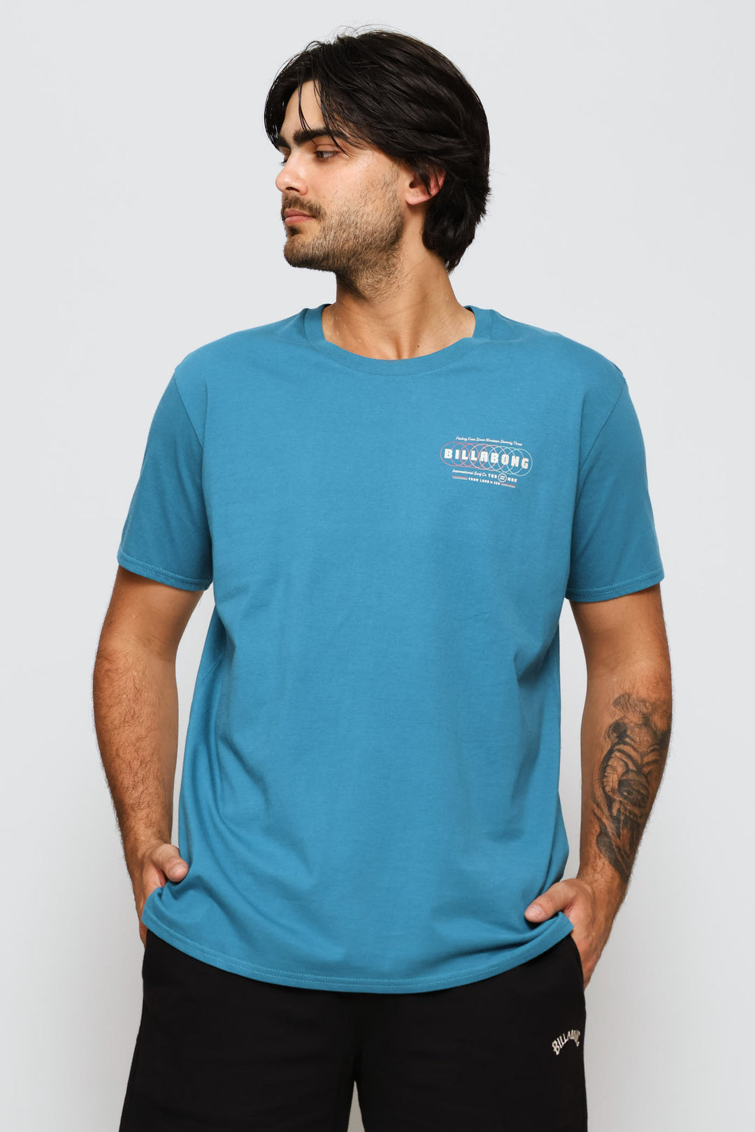 Second Base Tee - Teal