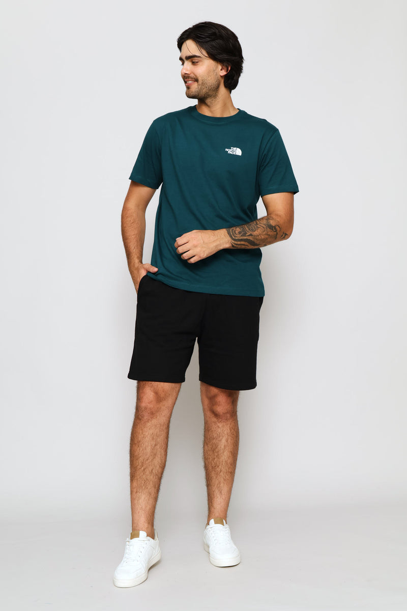 Mountain Sketch Tee - Teal