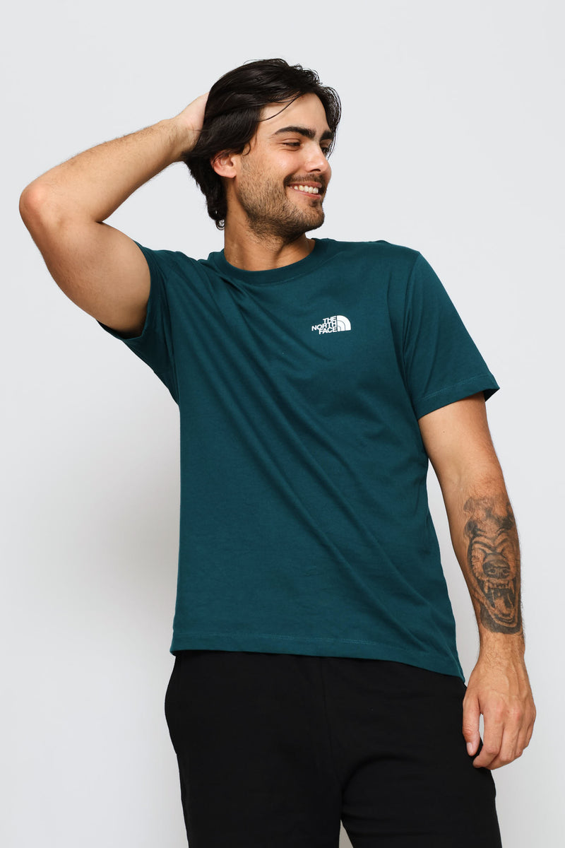 Mountain Sketch Tee - Teal