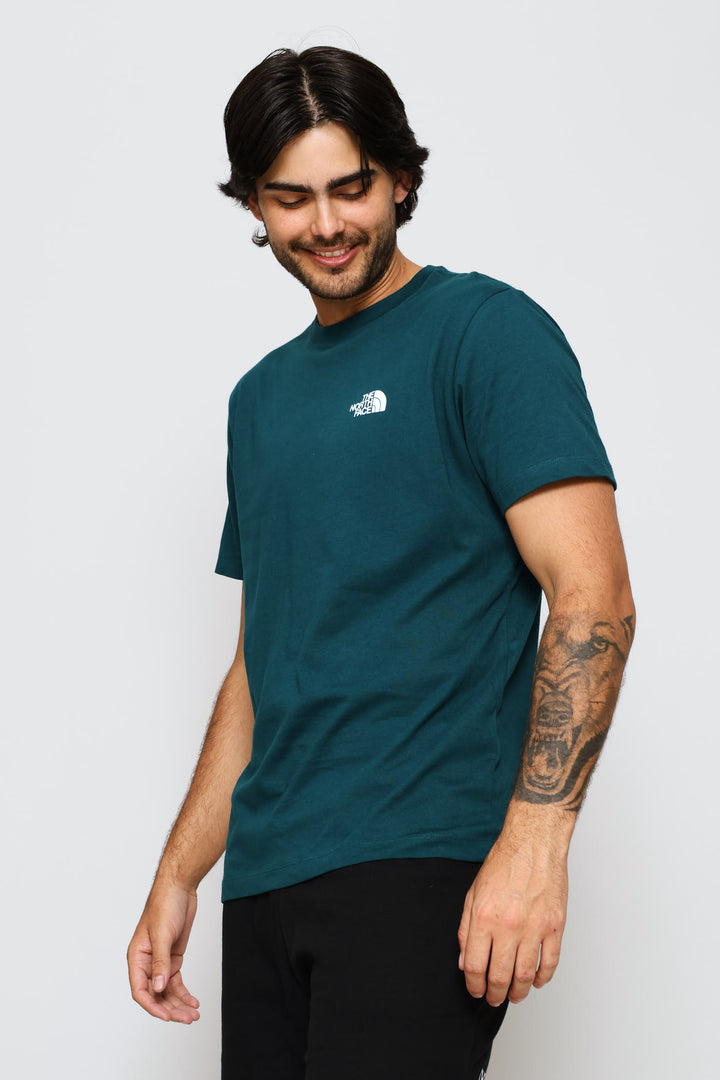 Mountain Sketch Tee - Teal