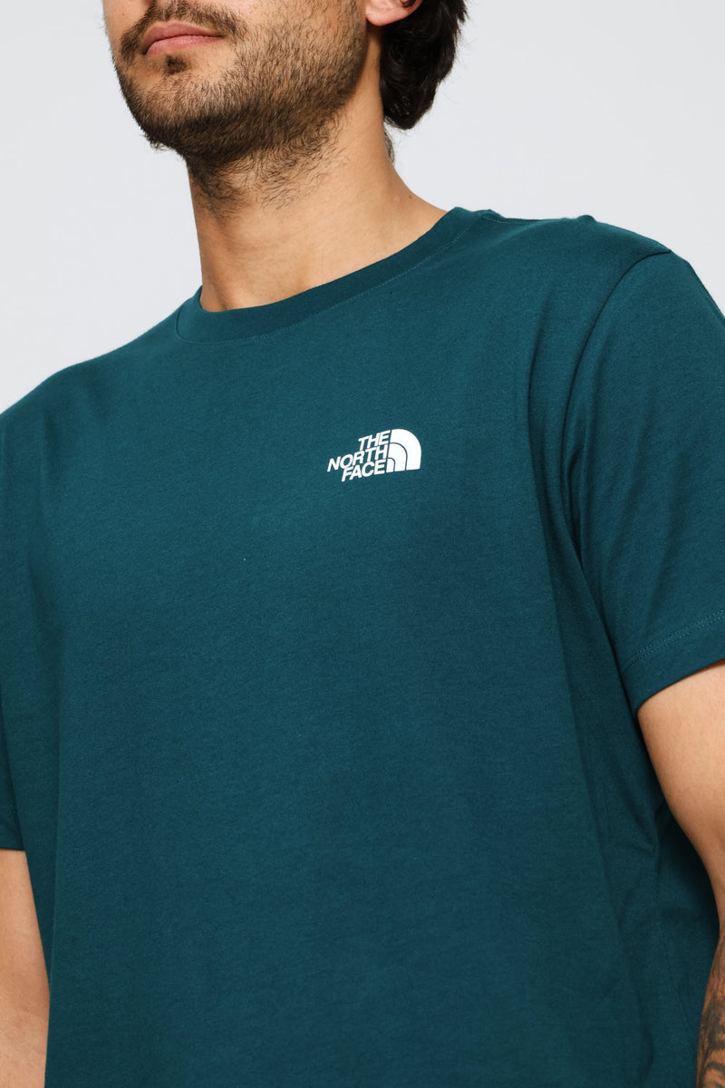 Mountain Sketch Tee - Teal