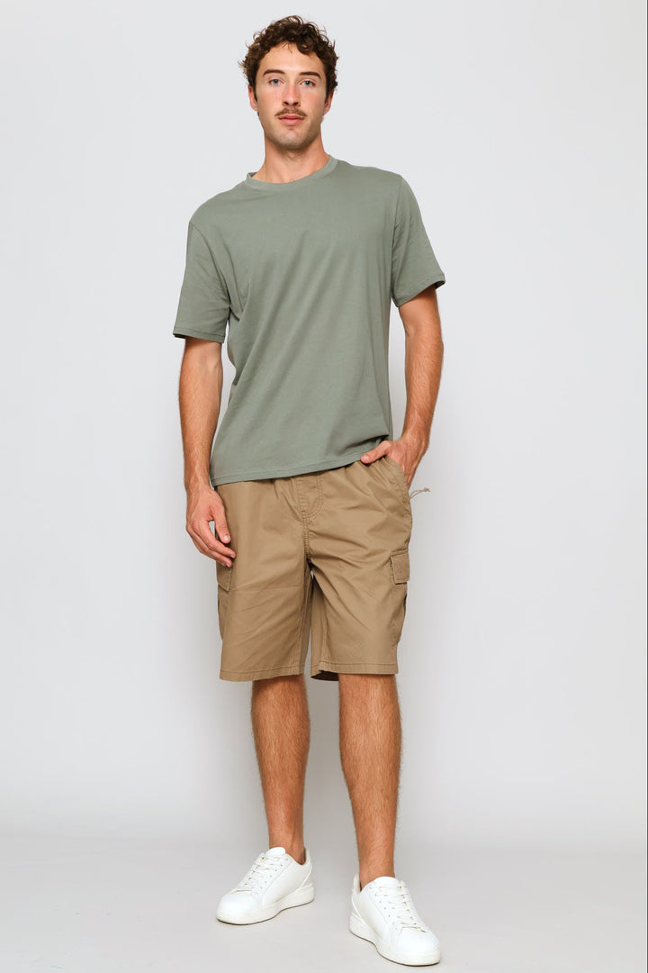 Plain Crew Tee - Sage