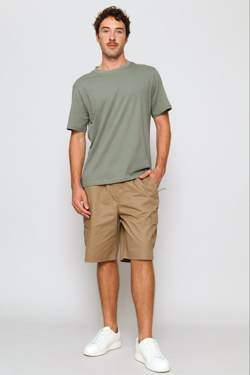 Plain Crew Tee - Sage