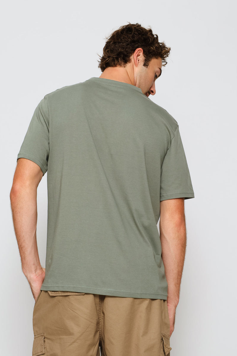 Plain Crew Tee - Sage