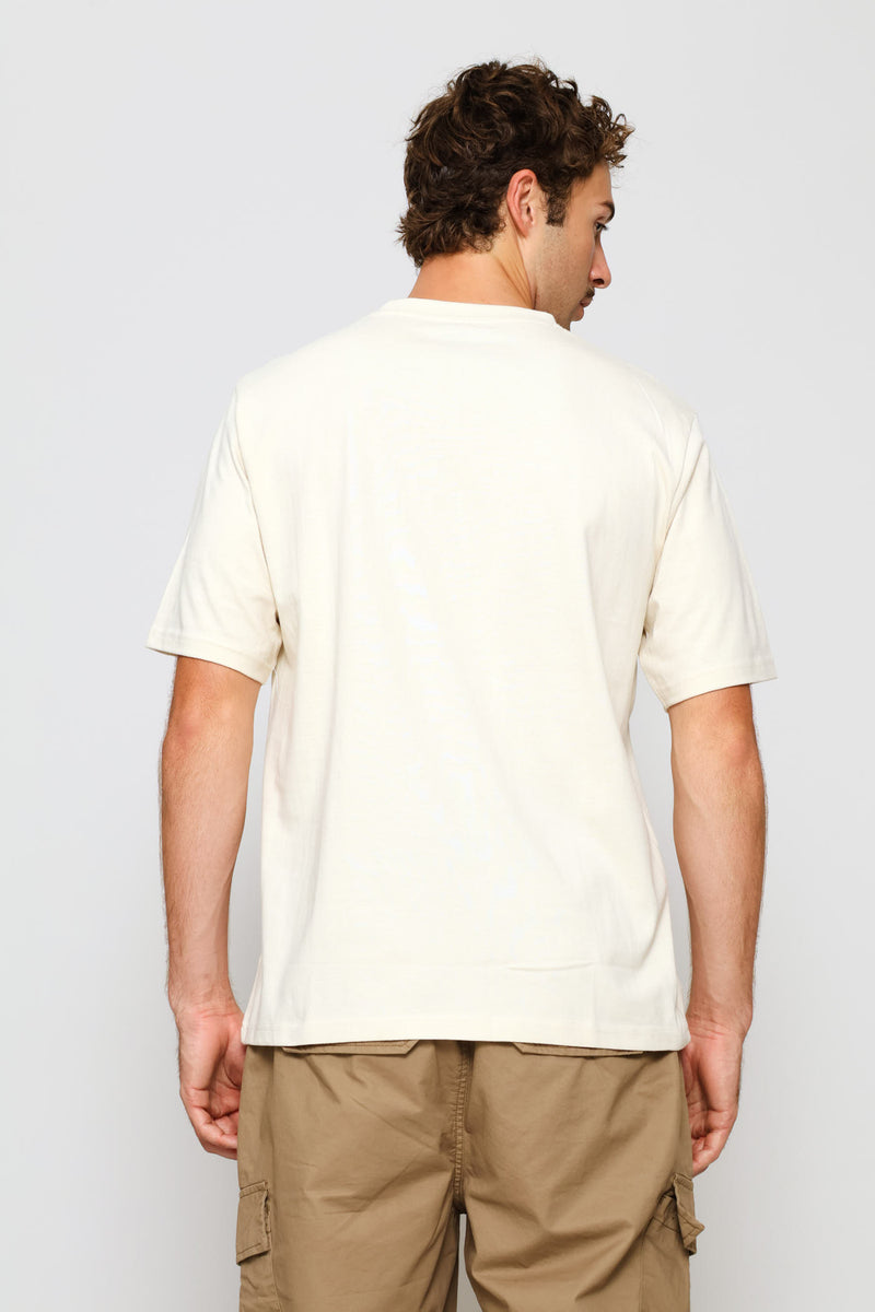 Heavy Weight Pocket Tee - Ecru