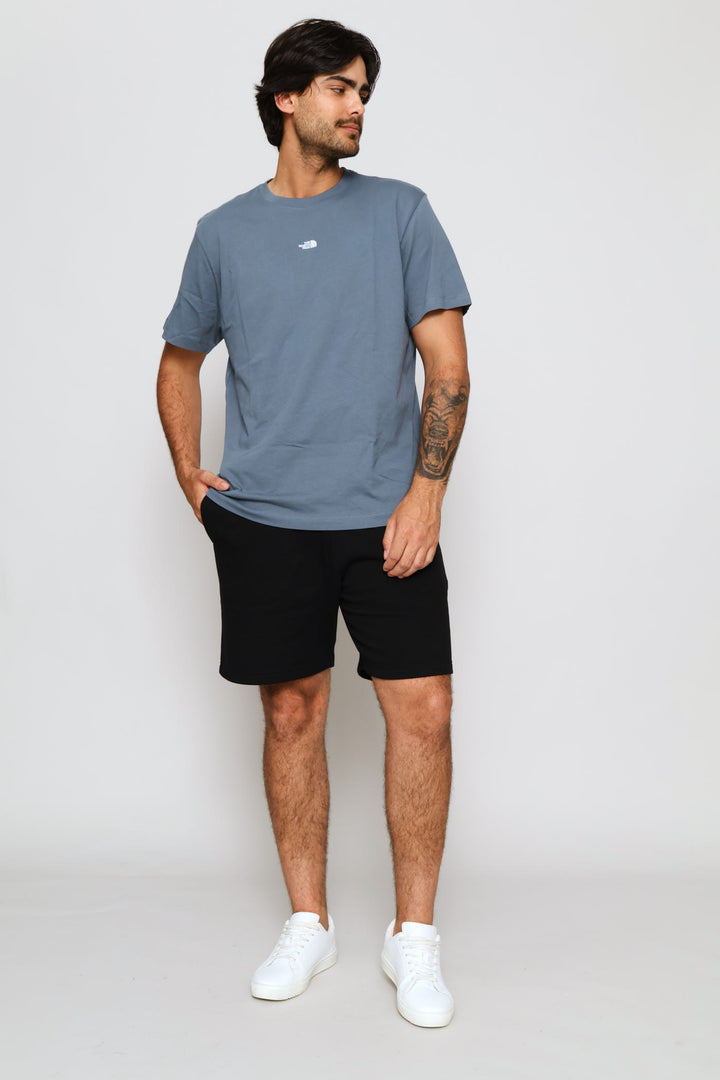 Essential Centre Logo Tee - Blue