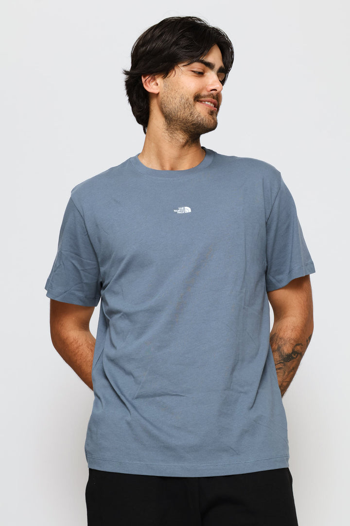 Essential Centre Logo Tee - Blue