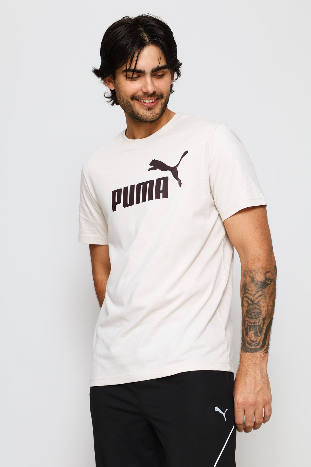 Essential No. 1 Logo Tee - Cream