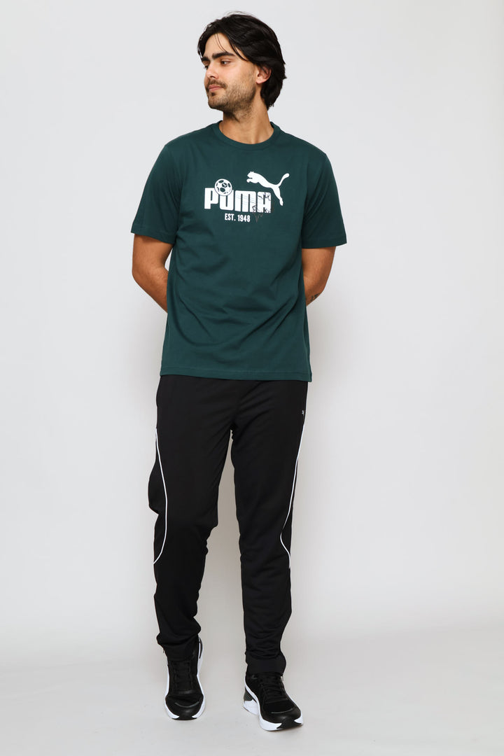 Ball Kick Logo Tee - Green