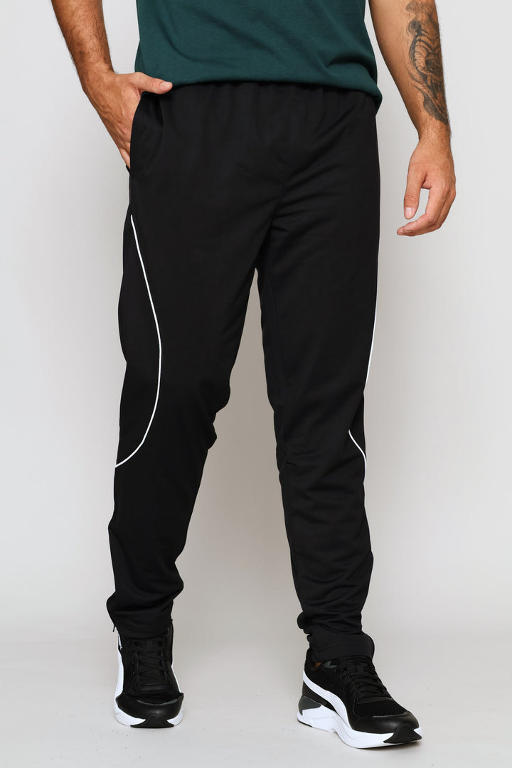 Essential Tricot Slim Pants - Black