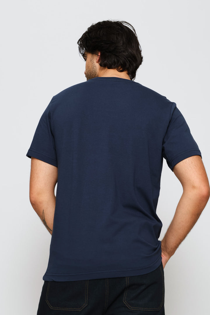 Kawi Vertical Tee - Navy