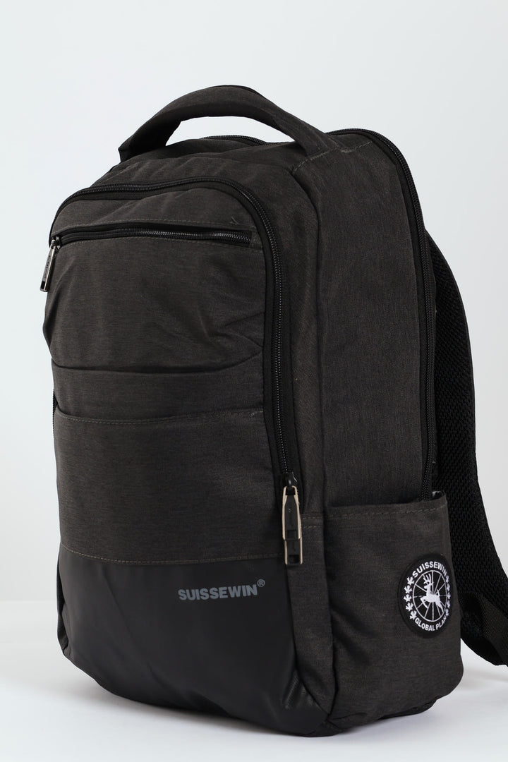Badge Backpack - Black