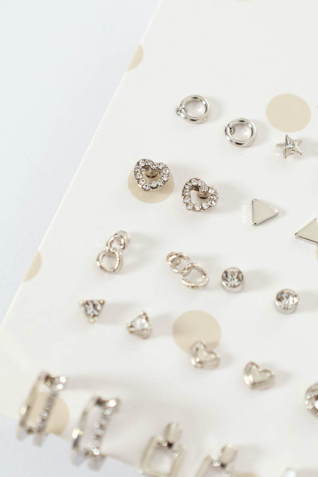 Pre-Girls 20 Pack Earings - Silver
