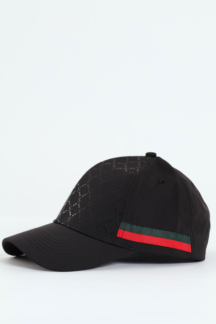 Monogram Cap - Black