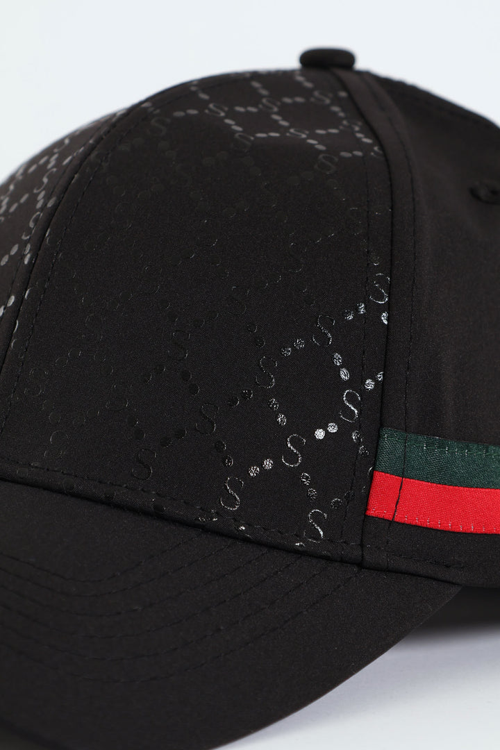 Monogram Cap - Black
