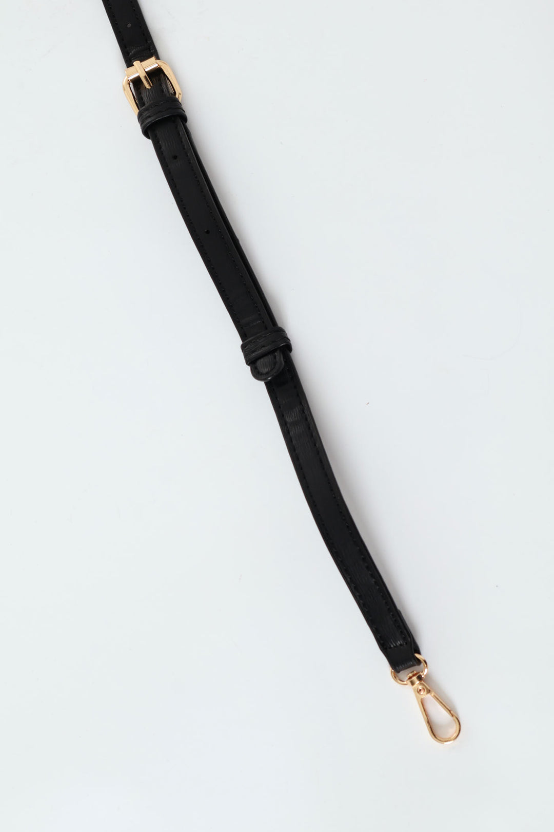 Multi Compartment Tote With Buckle Detail - Black