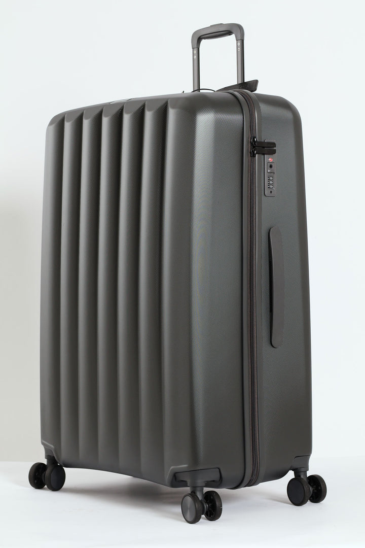 Gatsby Large 75cm 4 Wheel Trolley Case - Charcoal