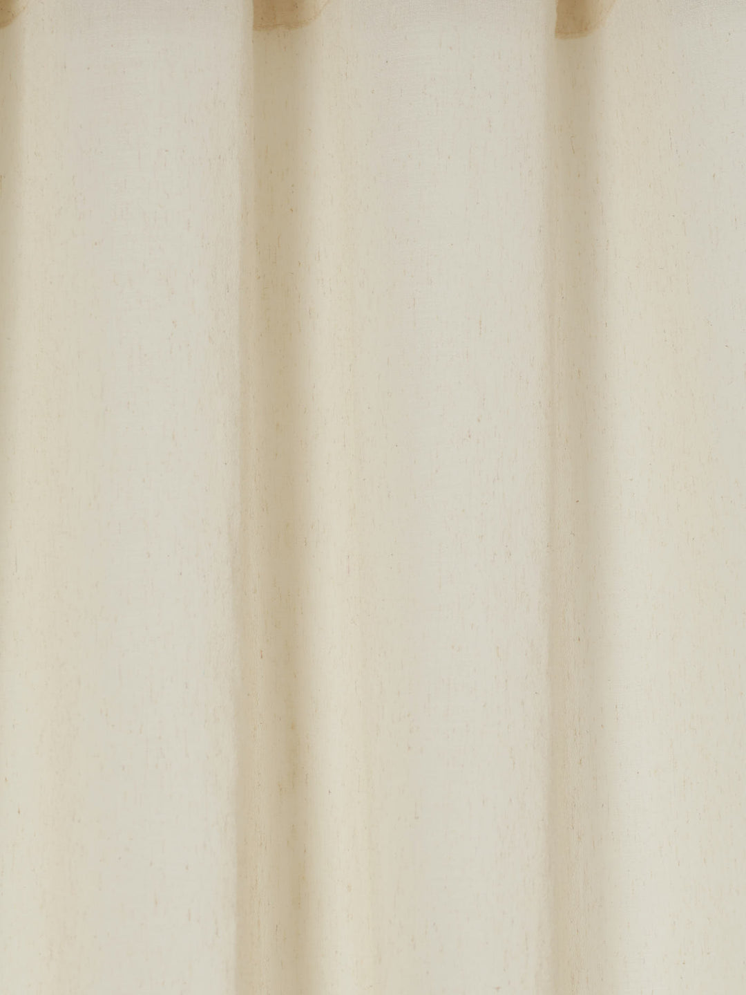Eyelet Extra Width & Extra Length Sheer Textured Curtain - Taupe