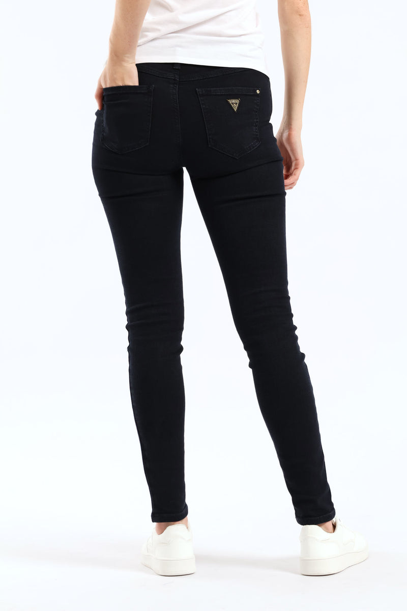 1981 High Rise Skinny Jean - Blue/Black