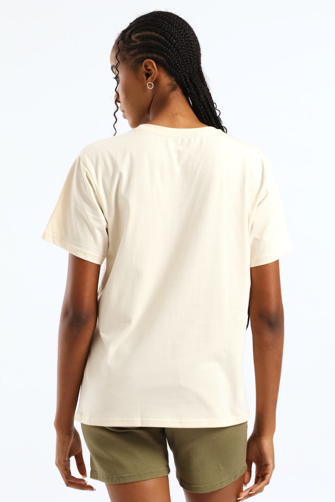 Cute Dog Foil Tee - Fawn