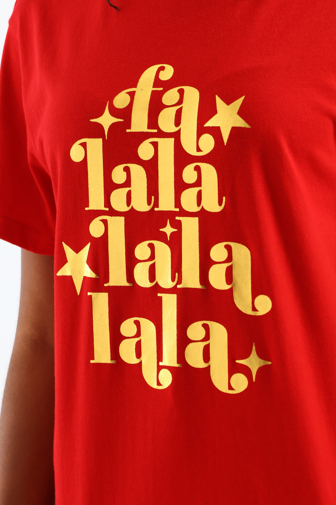 Falalalala Christmas Tee - Red