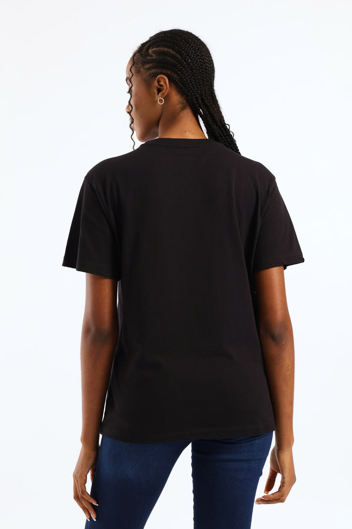 Stay Unique Darling Tee - Black
