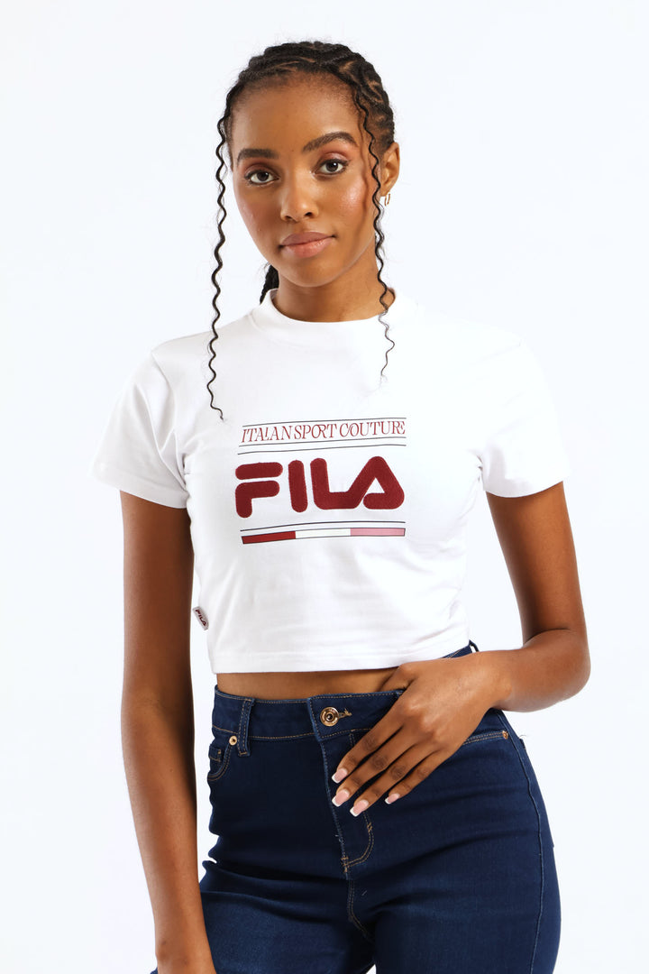 Renatta Crop Top - White