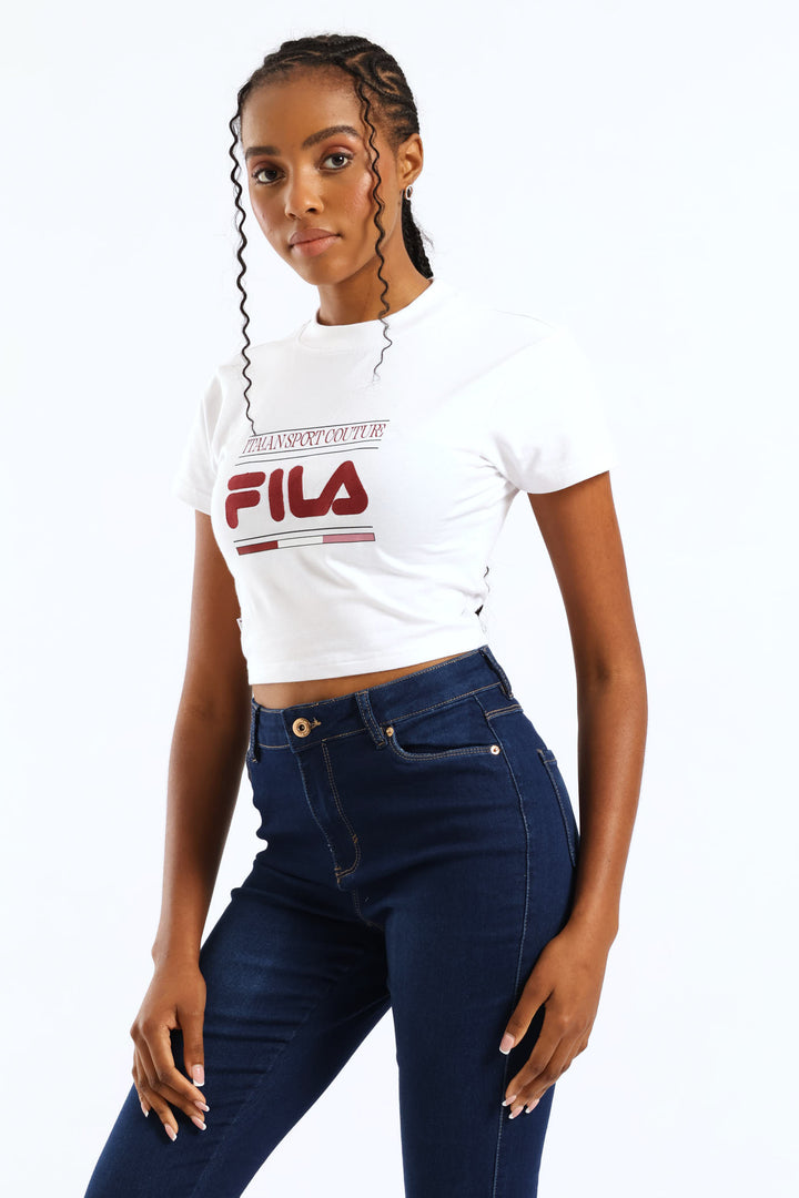 Renatta Crop Top - White