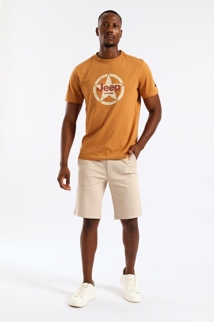 Hudson V2 Chino Short - Khaki