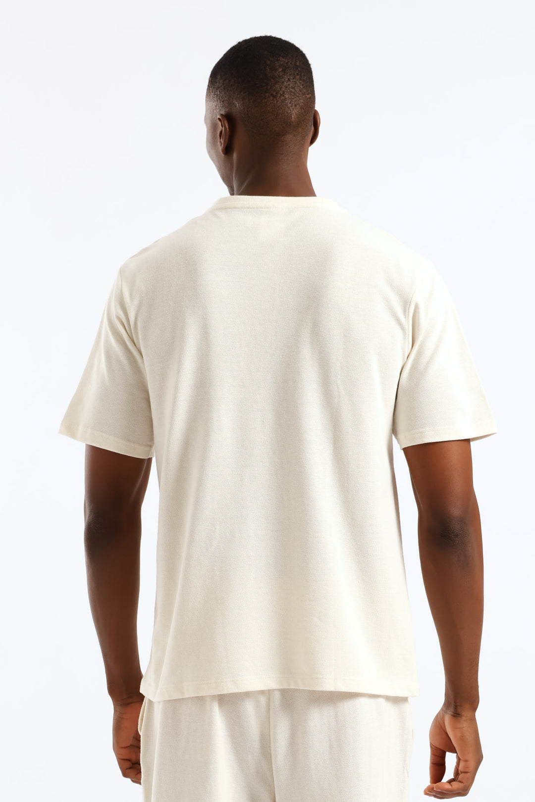 Marshmallow Henley Pyjama Top - Cream