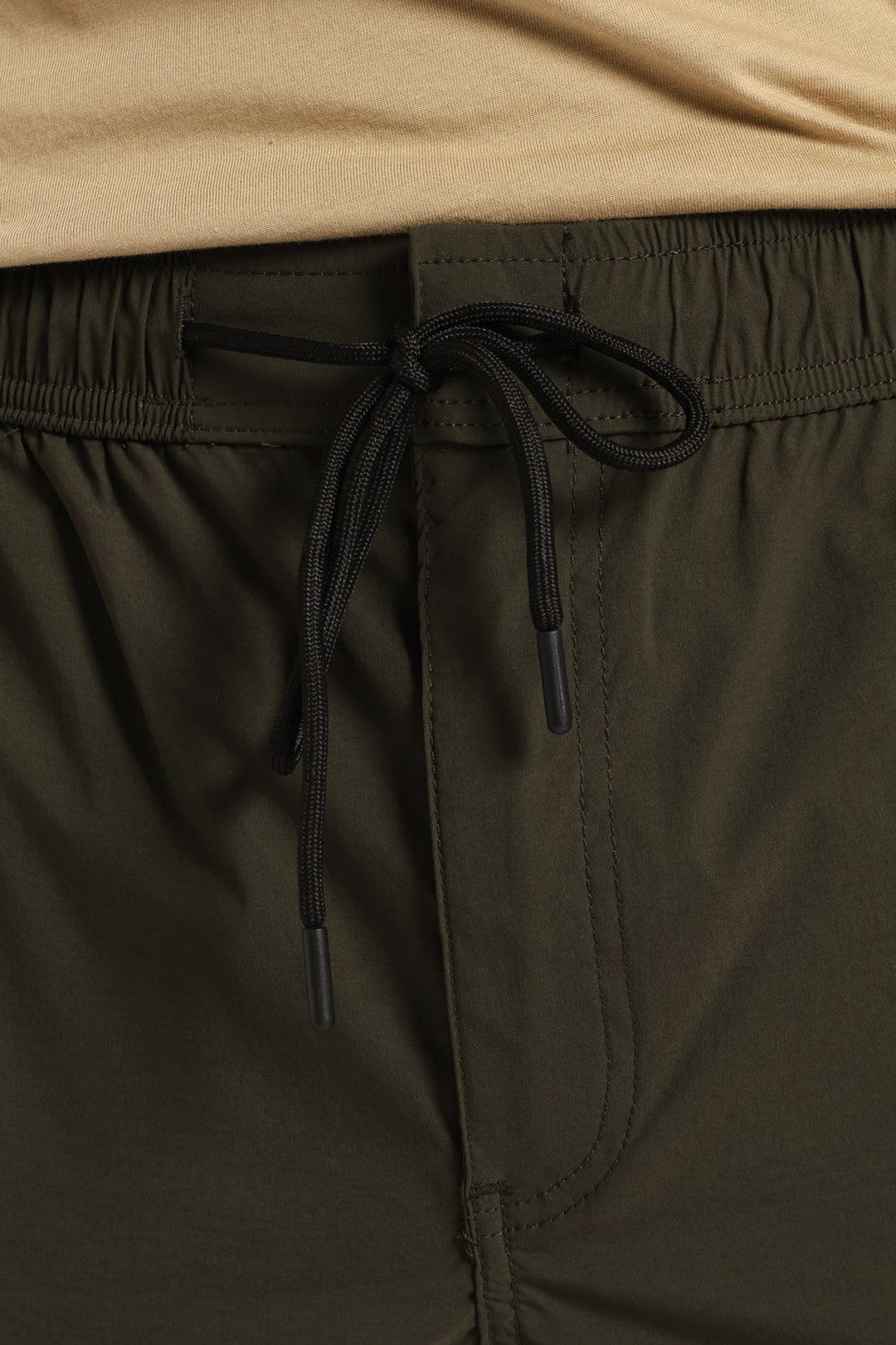 Zip Pocket Tech Utility Cargo Pants - Fatigue