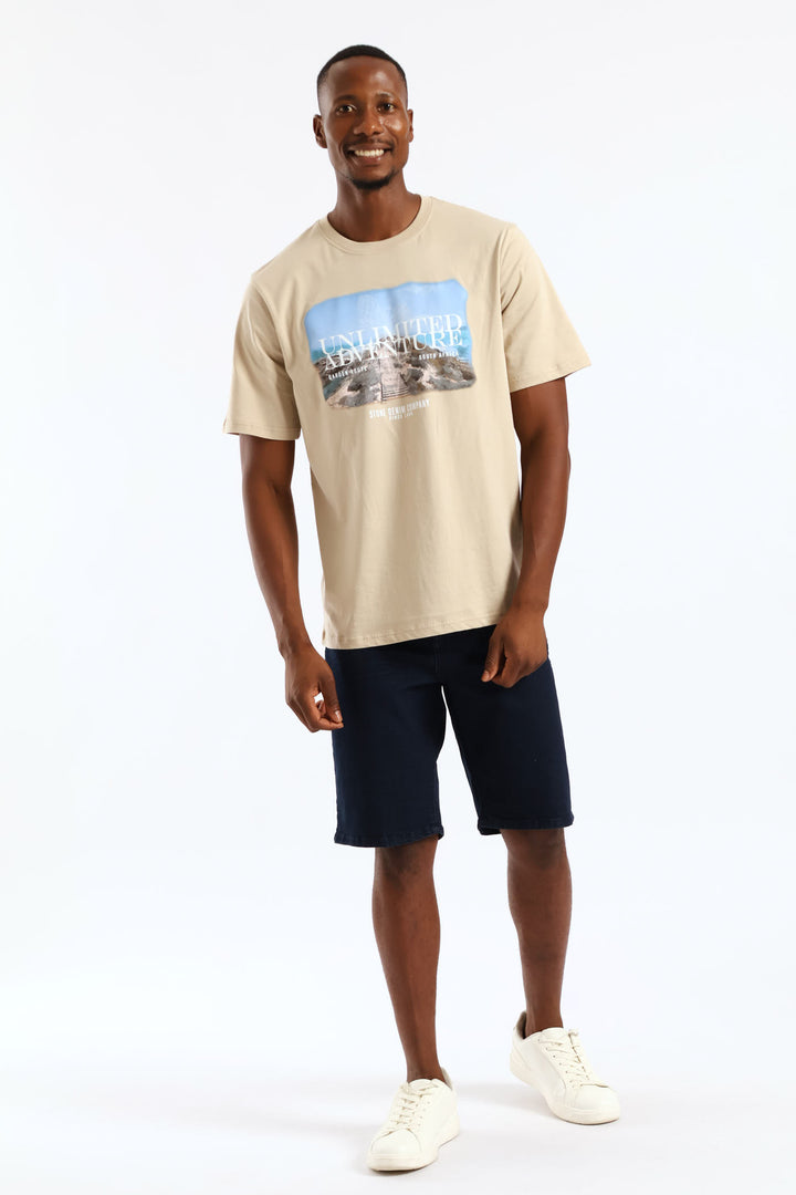 Unlimited Adventure Tee - Stone